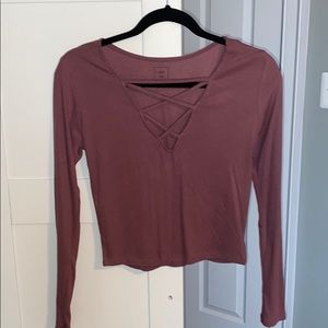 Pacsun Cropped long sleeve